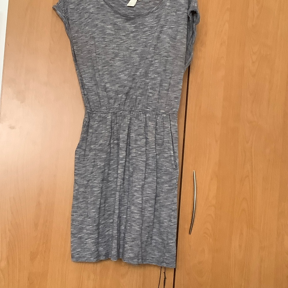 H&M Light Gray Mini Dress